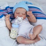 CHAREX 18-Inch Realistic Reborn Baby Boy Doll