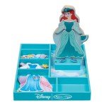 Disney Ariel Magnetic Dress-Up Doll Set