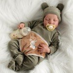 Realistic Reborn Baby Doll Boy - 17 Inches