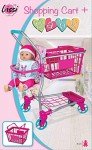16" Baby Doll with Lissi Shopping Cart