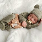 Realistic Reborn Baby Doll Boy - 17 Inches
