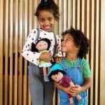 HABA Cari 12" Soft Doll in Green Dress