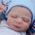 CHAREX 18-Inch Realistic Reborn Baby Boy Doll