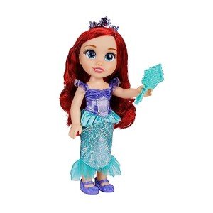 Ariel 14-Inch Doll with Outfit, Tiara, & Brush