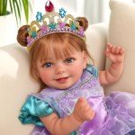 Cute 20-Inch Doreen Reborn Baby Doll with Accessories