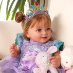 Cute 20-Inch Doreen Reborn Baby Doll with Accessories