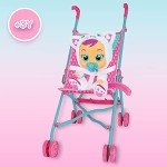 Pink Stroller for Cry Babies Dolls