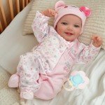 Lifelike 20-Inch Reborn Baby Doll Leen