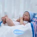 CHAREX 18-Inch Realistic Reborn Baby Boy Doll