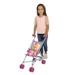 Pink Stroller for Cry Babies Dolls