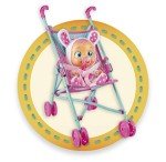 Pink Stroller for Cry Babies Dolls