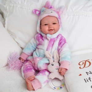 17-Inch Realistic Soft Body Baby Doll with Accessories