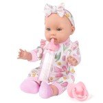 12" Girl Baby Doll Set with Clothes & Accessories