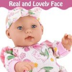 12" Girl Baby Doll Set with Clothes & Accessories
