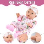 12" Girl Baby Doll Set with Clothes & Accessories