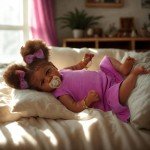 22-Inch Realistic Black Reborn Baby Doll