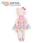 Cali Cat 15" Plush Reborn Doll Toy
