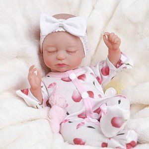 Lifelike 12-Inch Reborn Baby Doll for Girls