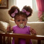 22-Inch Realistic Black Reborn Baby Doll