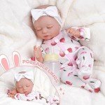 Lifelike 12-Inch Reborn Baby Doll for Girls
