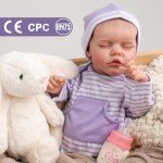 Lifelike 18-Inch Reborn Baby Doll with Feeding Kit