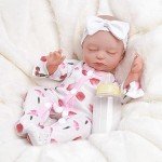 Lifelike 12-Inch Reborn Baby Doll for Girls