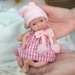 Mini Silicone Reborn Doll for Stress Relief