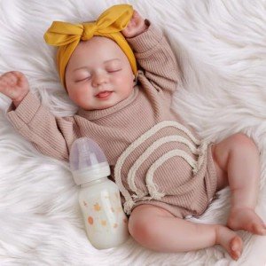 Realistic 17-Inch Reborn Baby Doll with Accessories