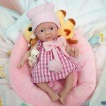 Mini Silicone Reborn Doll for Stress Relief