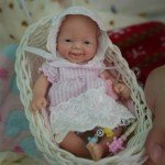 7" Realistic Girl Silicone Preemie Baby Doll