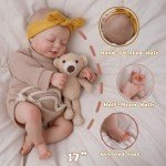 Realistic 17-Inch Reborn Baby Doll with Accessories