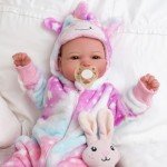 17-Inch Realistic Soft Body Baby Doll with Accessories
