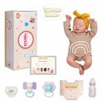 Realistic 17-Inch Reborn Baby Doll with Accessories