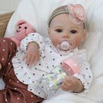 Realistic 18 Inch Lifelike Reborn Baby Doll