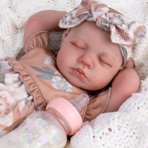 Lifelike 20-Inch Reborn Baby Girl Doll Set