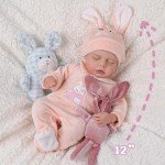 Lifelike 12-Inch Reborn Baby Doll Gift Set