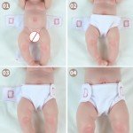 4 Pack Doll Diapers for 14-18 inch Reborns