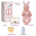 Lifelike 12-Inch Reborn Baby Doll Gift Set