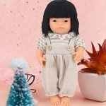 Adorable 6-Piece Doll Clothes Set for Girls