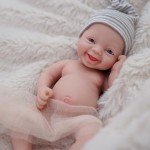 Adorable 7" Mini Silicone Reborn Doll Jefy