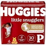 Little Snugglers Premature Diapers - 30 Count