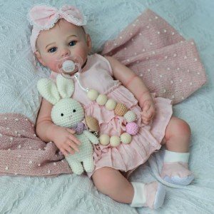 Realistic 18-Inch Reborn Doll with Open Eyes