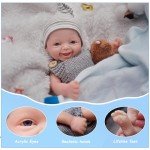Adorable 7" Mini Silicone Reborn Doll Jefy