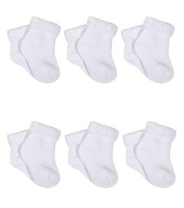 Gerber Baby Preemie Socks - 6-Pair Set