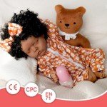 Lifelike Jirachi Reborn Baby Doll with Feeding Set