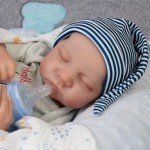Realistic 17-Inch Silicone Reborn Baby Boy Doll