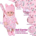 DOTVOSY 12" Reborn Doll Set with Accessories