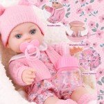 DOTVOSY 12" Reborn Doll Set with Accessories