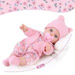 DOTVOSY 12" Reborn Doll Set with Accessories