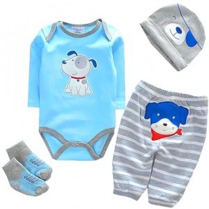 Cute Puppy Outfit Set for Reborn Baby Dolls